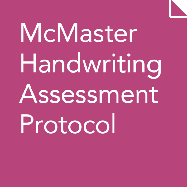 Handwriting assessment