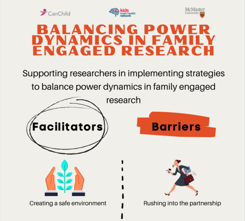 Balancing Power Dynamics in Family Engaged Research (KT Tool)